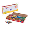 3 3/4" Bulk 400 Pc. Large Crayon Classpack - 8 Colors per Pack Image 1