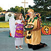 3 3/4" Christian Pumpkin Plastic Flashlight Keychains - 12 Pc. Image 2