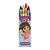 3 3/4&quot; x 1 1/2&quot; 4-Color Dora the Explorer&amp;#8482; Crayon Boxes &amp;#8211; 24 Pc. Image 1