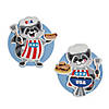 3 3/4&quot; x 4&quot; 4th of July BBQ Animal Magnet Craft Kit - Makes 12 Image 1