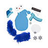 3 3/4" x 4" Winter Owl with Feather Wings Magnet Craft Kit - Makes 12 Image 1