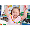 3/4" - 1" Jumbo Plastic Lacing Beads &amp; Strings Set - 100 Pc. Image 3