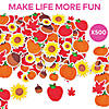 3/4" - 2" Bulk 500 Pc. Fall Leaves & Plants Self-Adhesive Foam Shapes Image 3