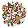 3/4&quot; Bulk 48 Pc. Cozy, Merry &amp; Bright Christmas Essentials Enamel Charm Set Image 1