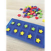 3/4" Bulk 720 Pc. Mini Star Bright Solid Color Rubber Erasers Image 2