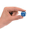 3/4" Colorful Plastic Dotted Dice with Jar & Carrying Handle - 100 Pc. Image 2