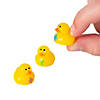 3/4" Religious Cross Micro Rubber Ducks Assortment - 24 Pc. Image 1