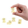 3/4&quot; x 1&quot; Mini Glow-in-the-Dark Resin Puppies Assortment - 24 Pc. Image 1