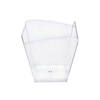 3.5 oz. Clear Small Square Disposable Plastic Cups (132 Cups) Image 1