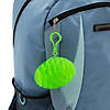 3" - 6 1/2" Glitter Fidget Extending Worm Backpack Clips - 12 Pc. Image 1