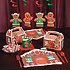 3" 8 oz. Holiday Gingerbread Man BPA-Free Plastic Mugs - 12 Ct. Image 1