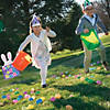 3" Bright Color Plastic Easter Eggs - 12 Pc. Image 1