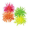 3&#8221; Bright Colors Stretchy Vinyl Worm Ball Assortment - 24 Pc. Image 1