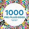 3" Bulk 1000 Pc. Toy-Filled Plastic Easter Egg Assortment Image 2