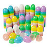 3" Bulk 144 Pc. Pastel Plastic Easter Eggs Image 1