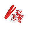 3" Bulk Beaded Candy Cane Christmas Ornament Craft Kit - Makes 144 Image 1