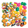 3" Bulk Toy-Filled Plastic Easter Egg Assortment Image 1