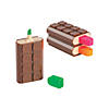 3-Color Chocolate Bar Scented Highlighter Markers - 12 Pc. Image 1