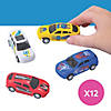 3" Colorful Racing Pull-Back Plastic Cars - 12 Pc. Image 2