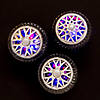 3" diam. Tire-Shaped Light-Up Rubber Bouncing Balls - 12 Pc. Image 1