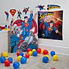 3 Ft. 10" Superman Multicolor Vinyl Square Backdrop Banner Image 1