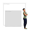 3 Ft. 10" Superman Multicolor Vinyl Square Backdrop Banner Image 2