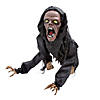 3 Ft. Animated Creepy Squatting Reaper Polyester Halloween Decoration Image 1
