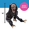 3 Ft. Animated Creepy Squatting Reaper Polyester Halloween Decoration Image 2