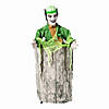3 ft. Lifesize Creepy Man Jumping from Tree Animated Prop Image 1