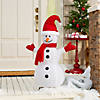 3 ft. Light-Up Snowman Collapsible Outdoor Christmas Decoration Image 1