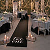3 ft. x 100 ft. Black And Two Become One Wedding Aisle Runner Image 2