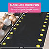 3 ft. x 100 ft. Black Marquee Lights Plastic Aisle Runner Image 1