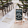3 ft. x 100 ft. From This Day Forward Polyester Wedding Aisle Runner Image 1