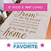 3 ft. x 100 ft. From This Day Forward Polyester Wedding Aisle Runner Image 4