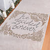 3 Ft. x 100 Ft. We Decided on Forever Polyester Wedding Aisle Runner Image 1