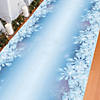 3 Ft. x 100 Ft. Winter Sparkle Cracked Ice Plastic Aisle Runner Image 1