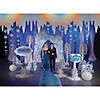 3 Ft. x 100 Ft. Winter Sparkle Cracked Ice Plastic Aisle Runner Image 1