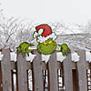 3 Ft. x 20 1/2" Dr. Seuss&#8482; The Grinch Christmas Fence Peeker Decoration Image 1