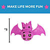 3" Halloween Bat Gel Bead Vinyl Squeeze Toys - 12 Pc. Image 2