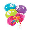 3" Large Cross Ornament Craft-Filled Plastic Easter Eggs - 12 Pc. Image 1