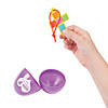 3" Large Cross Ornament Craft-Filled Plastic Easter Eggs - 12 Pc. Image 2