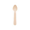 3" Natural Birch Eco-Friendly Disposable Mini Dessert Spoons (275 Spoons) Image 1