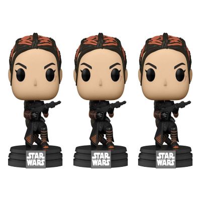 3 Pack Funko Pop! Bobbleheads - Fennec Shand Kneeling with Blaster Image 1
