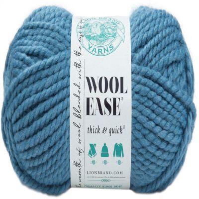 (3 Pack) Lion Brand Wool-Ease Thick &amp; Quick Yarn - Air Force Image 1