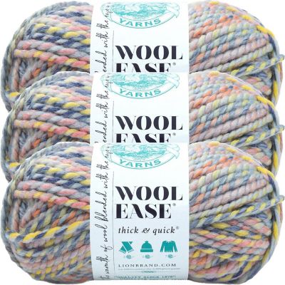 (3 Pack) Lion Brand Wool-Ease Thick &amp; Quick Yarn - Dreamcatcher Image 1