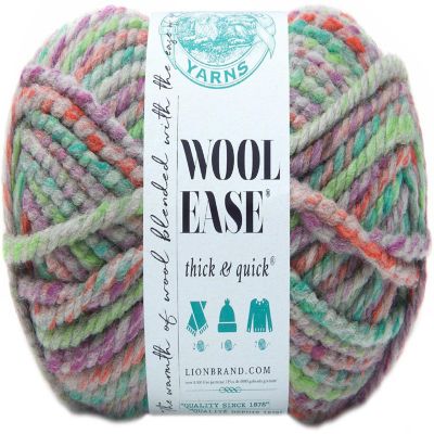 (3 Pack) Lion Brand Wool-Ease Thick &amp; Quick Yarn - Eden Image 1