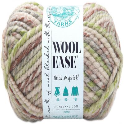 (3 Pack) Lion Brand Wool-Ease Thick &amp; Quick Yarn - Fern Image 1