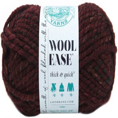 (3 Pack) Lion Brand Wool-Ease Thick &amp; Quick Yarn - Spiced Apple Image 1