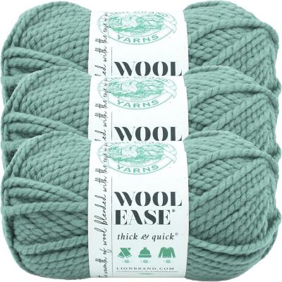 (3 Pack) Lion Brand Wool-Ease Thick &amp; Quick Yarn - Succulent Image 1