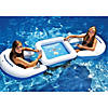 3-Piece Inflatable Poker Table and Chairs with Waterproof Playing Cards Image 2